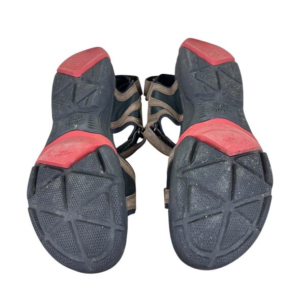 Clarks Outdoor Wave Walk Zone Brown Adjustable Strap Fishermen Sandals Men's 13 - Picture 7 of 10